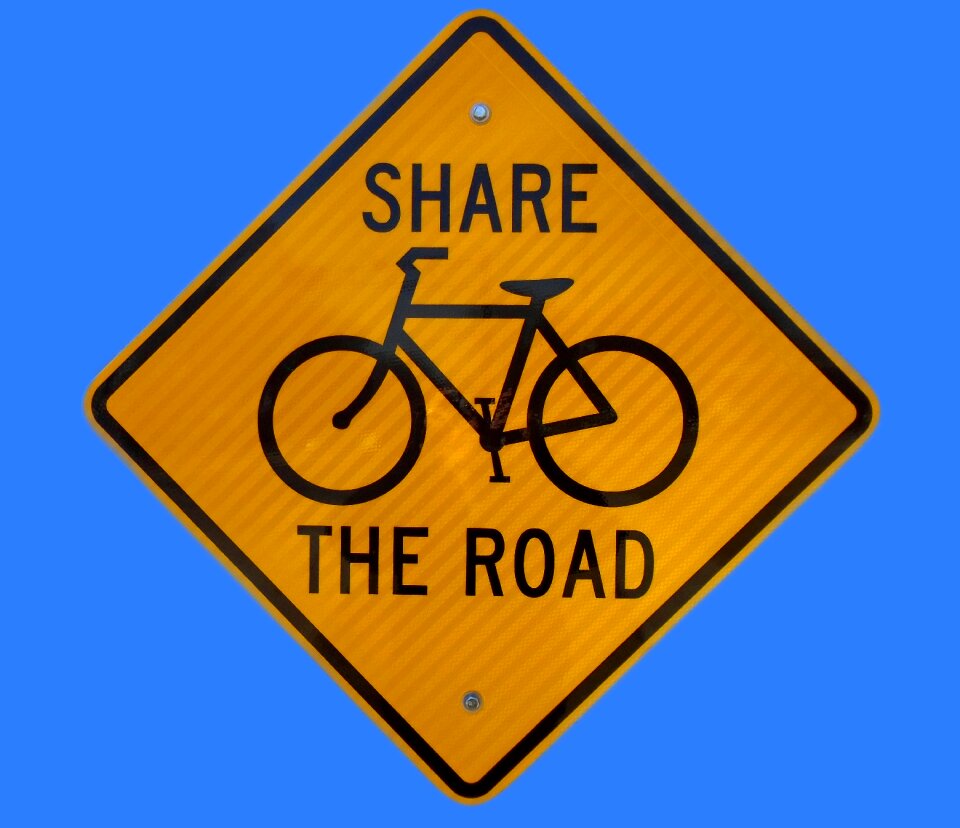 Traffic road caution
