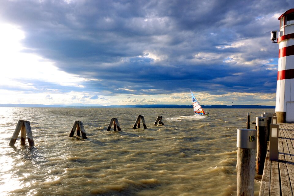 Water clouds water sports