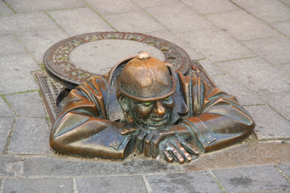 Old statue sculpture