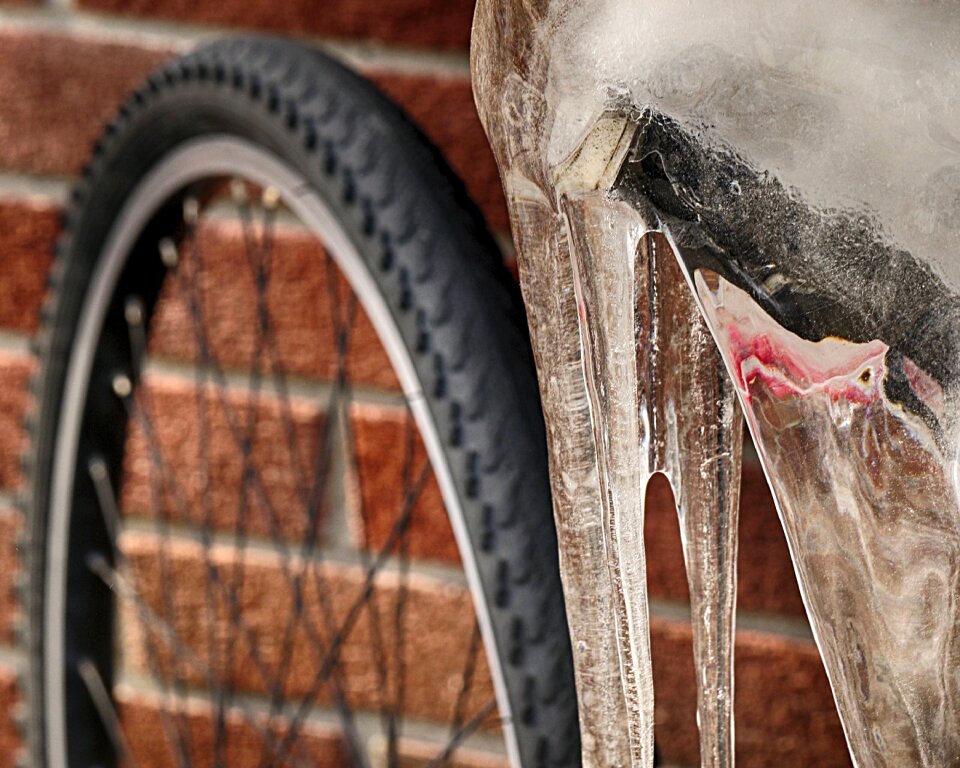 Transportation system bike icicle