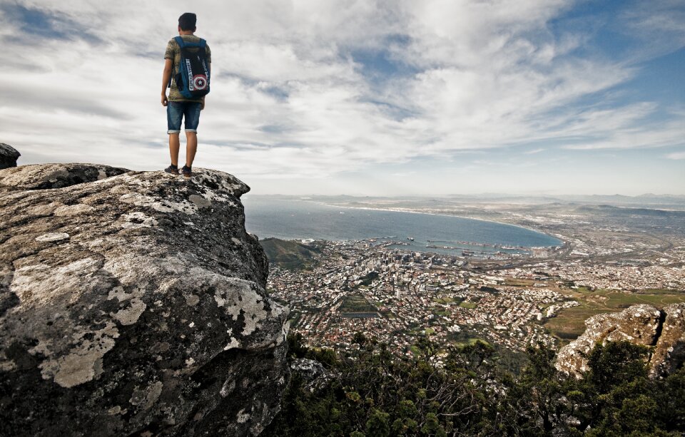 Panoramic sky travel