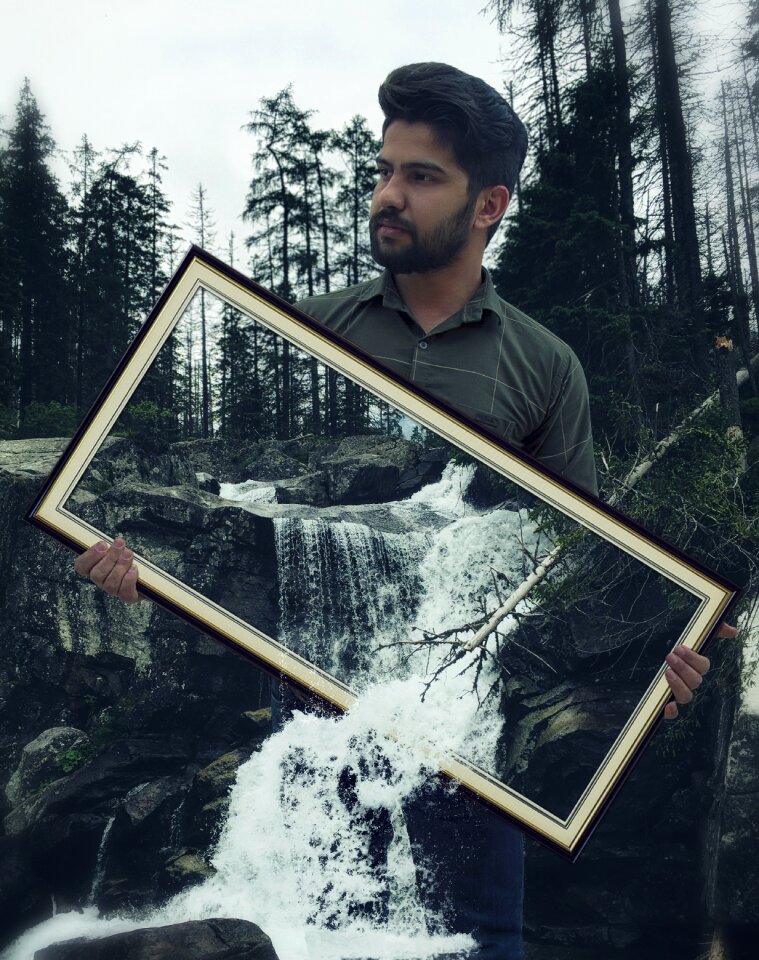 Outdoors portrait travel