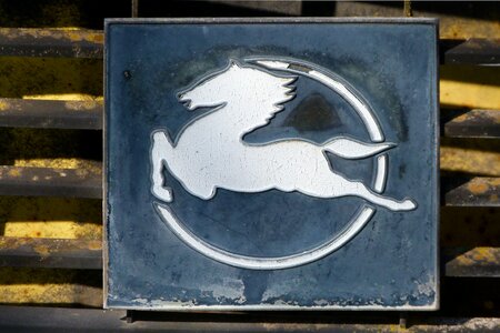 Logo old winged horse photo