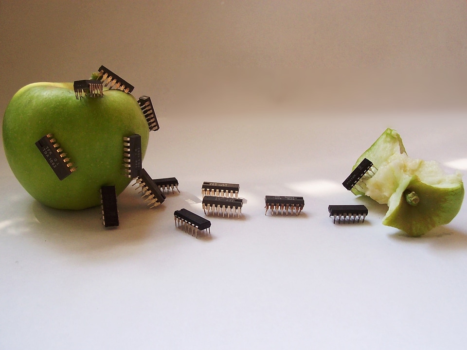 Electronic apple ic