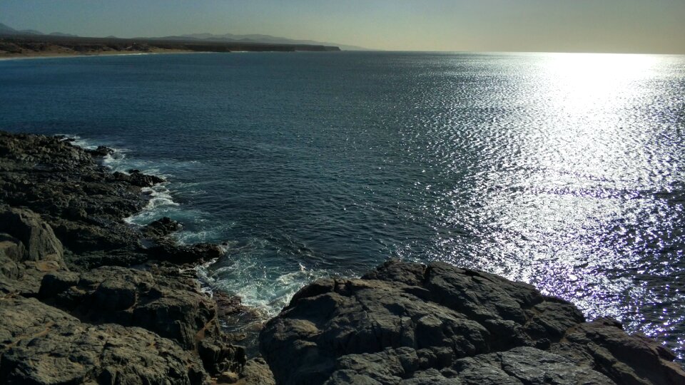 Seashore landscape summer photo