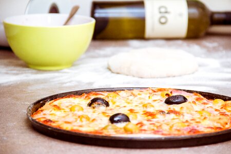 Pizza dough refreshment