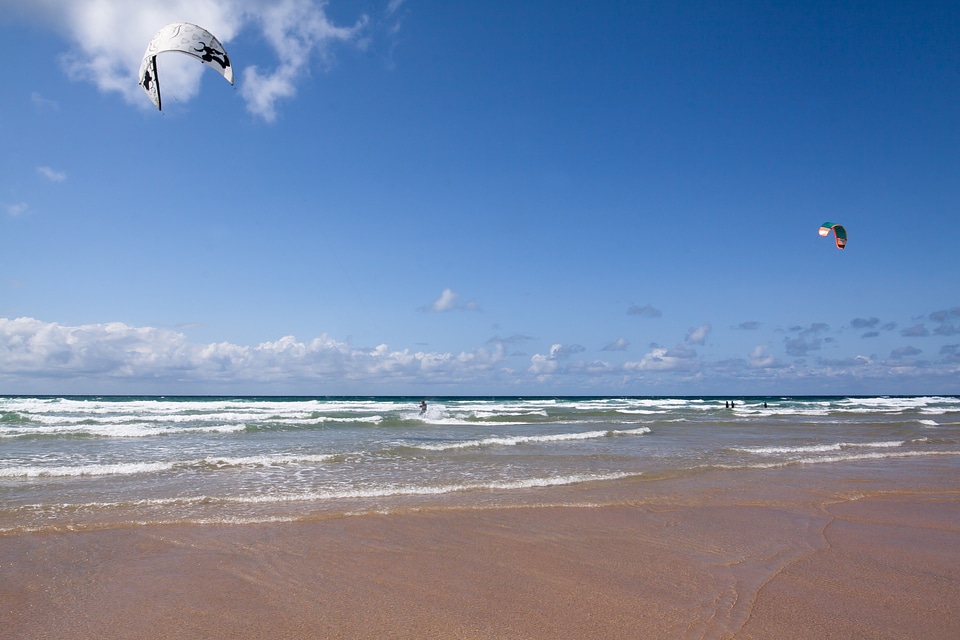 Sand sea ocean photo