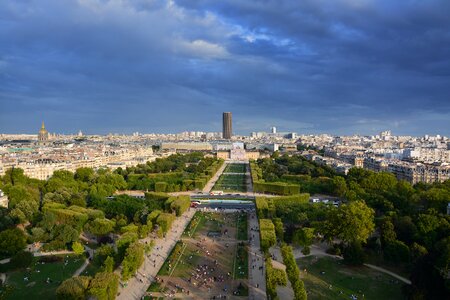 Panoramic travel paris photo