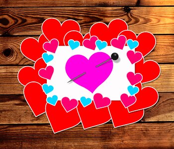Hearts heart background