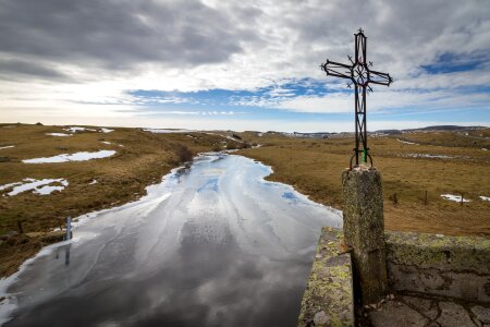 Nature landscape aubrac