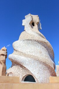 Barcelona gaudi rooftop