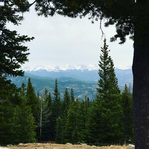 Mountain landscape colorado photo