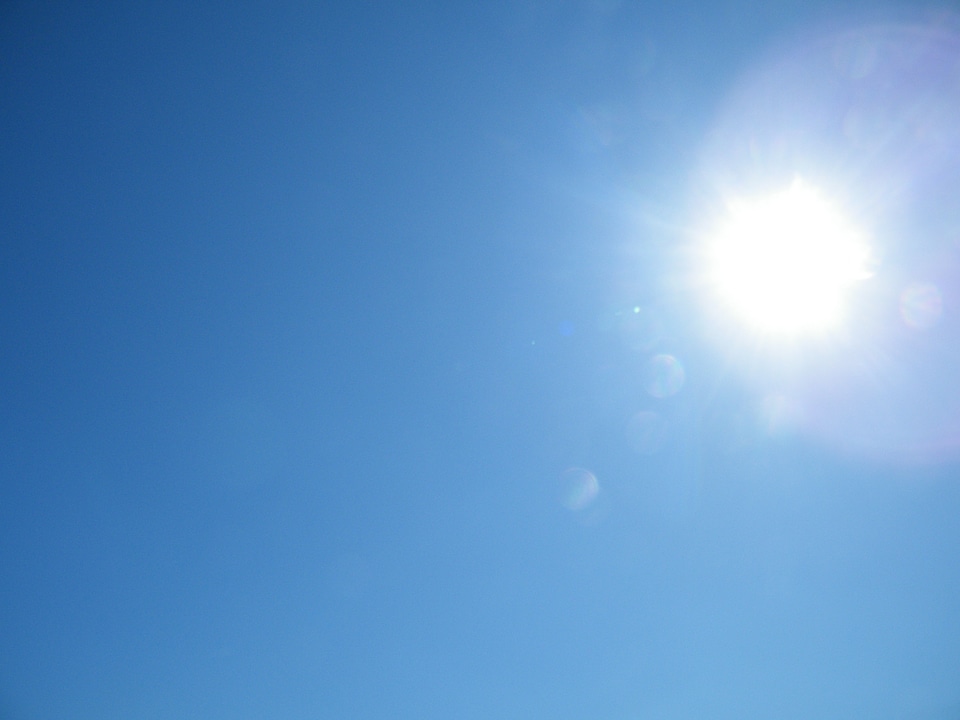 Sky sunlight clear