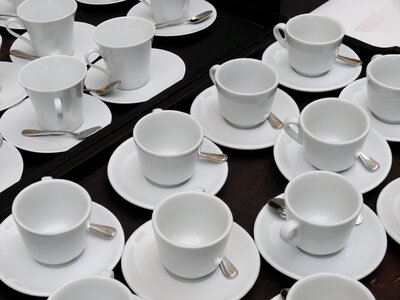 Ceramic no person cup