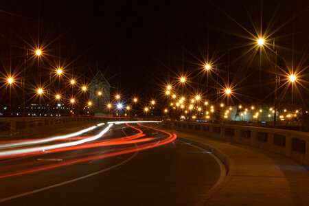 Blur highway fast photo