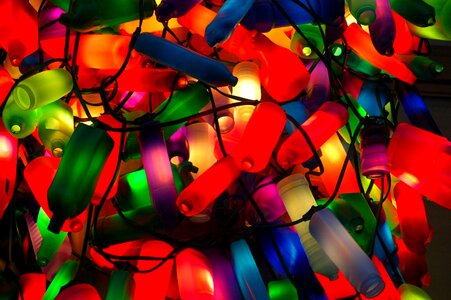 Bright celebration abstract