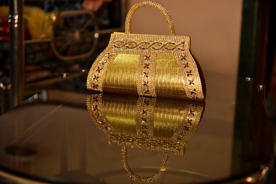 Indian wedding purse accessory
