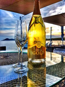 Alcohol champagne vacation
