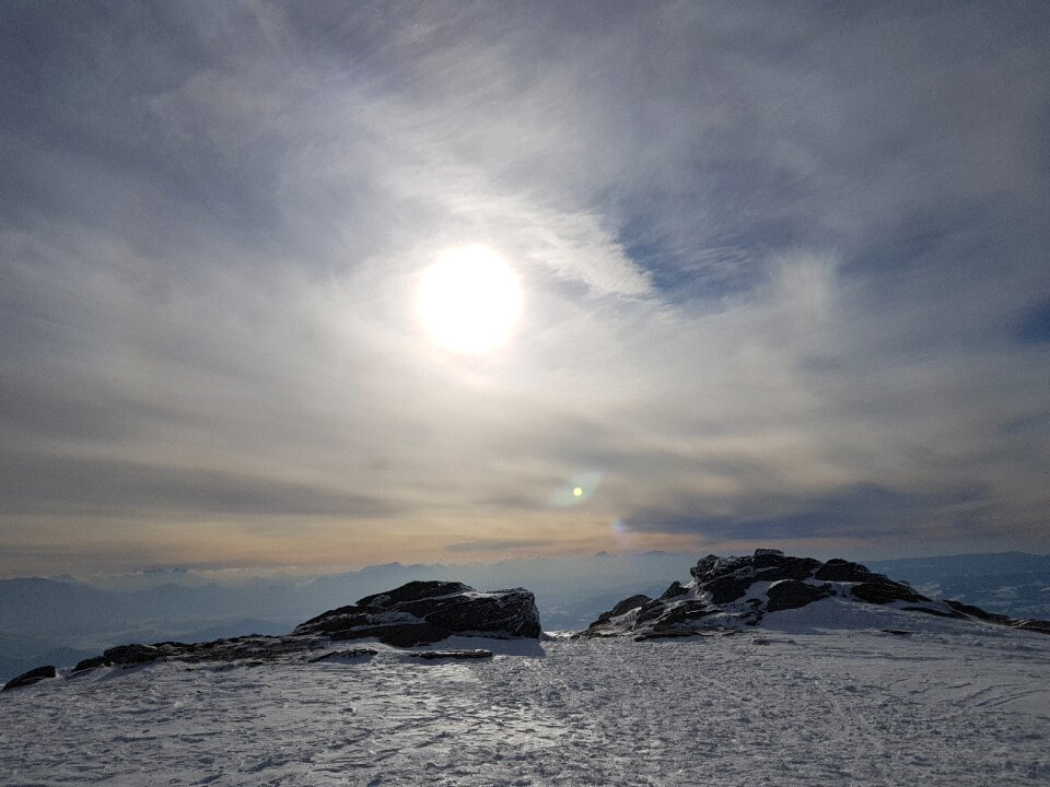 Landscape snow winter