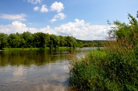 Monolithic part of the waters panoramic landscape