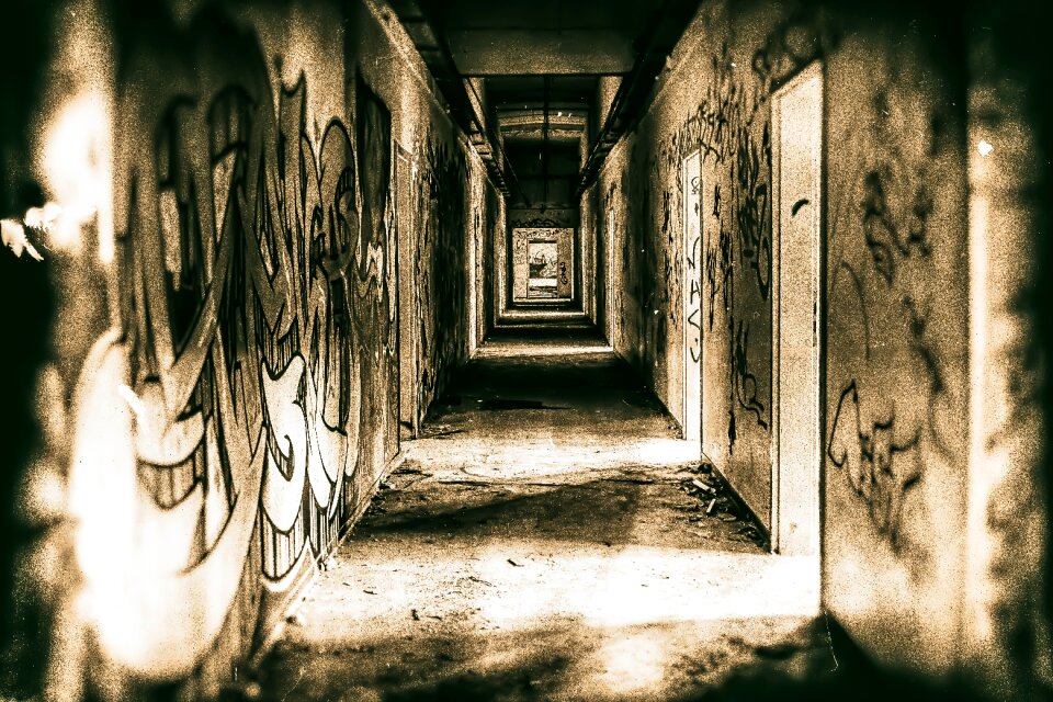 Wall nervous darkness