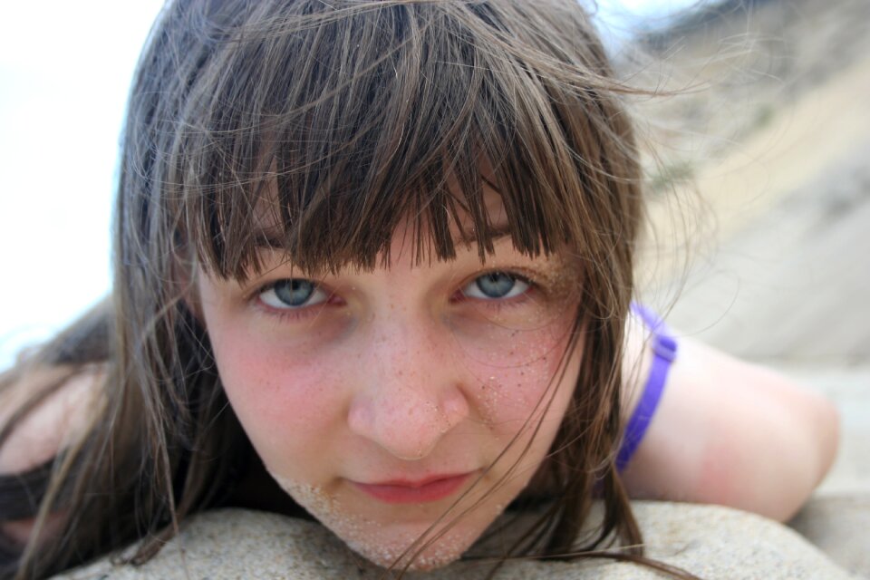 Young cute child
