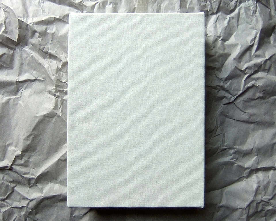 Artist wrinkled paper