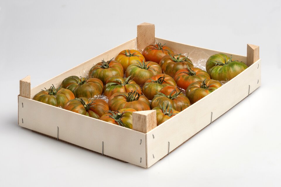 Tomato container wood