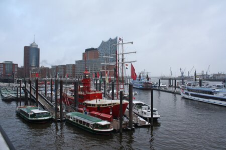 Bridge city hamburg photo