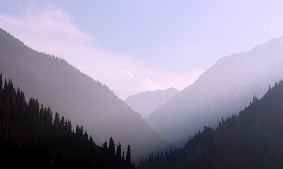 Outdoors landscape sky