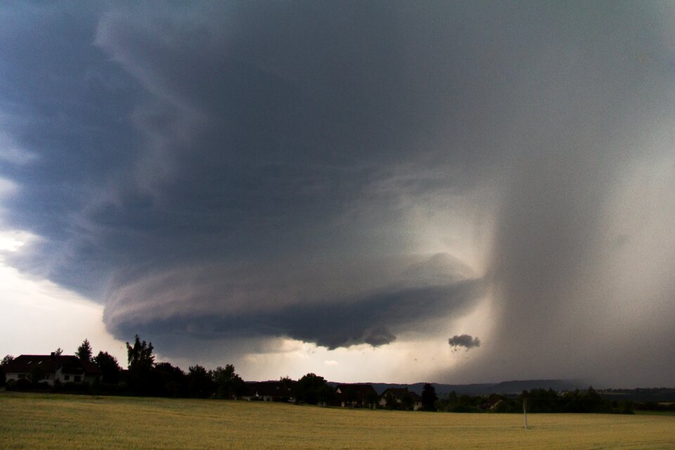 Storm hunting meteorology gust front
