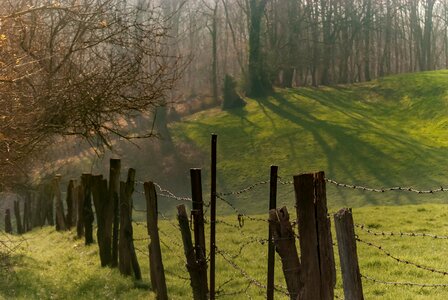 Wood outdoor closing