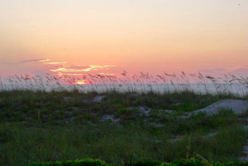 Sunrise nature sky