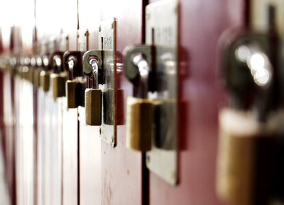 Locker padlock security