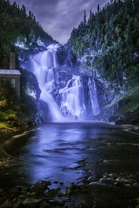 River outdoor waterfall