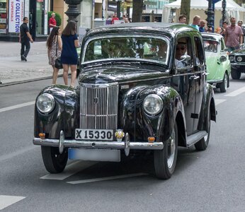 Classic automotive limousine