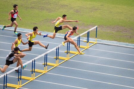 Athletics runners Free photos