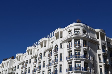 City facade house
