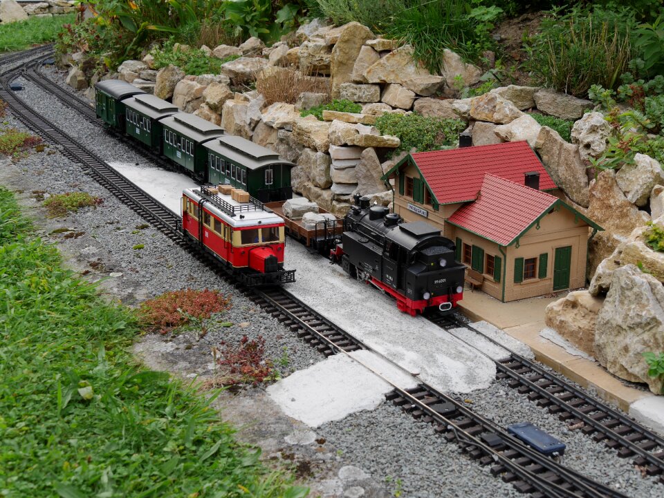 Hobby narrow gauge railway steam locomotive