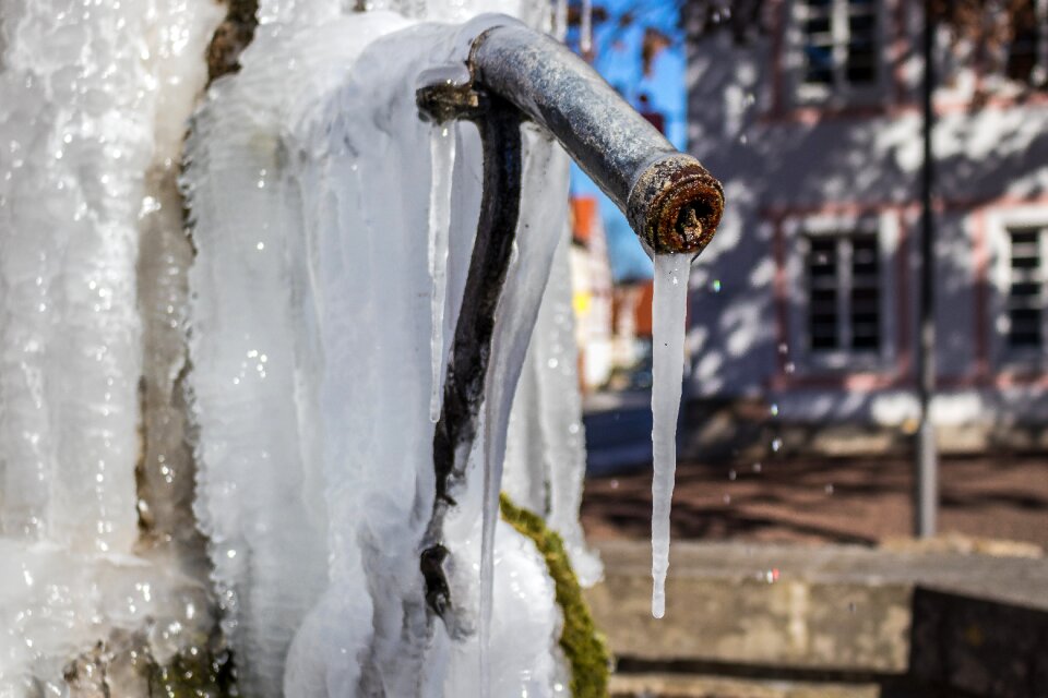 Frost ice winter impressions