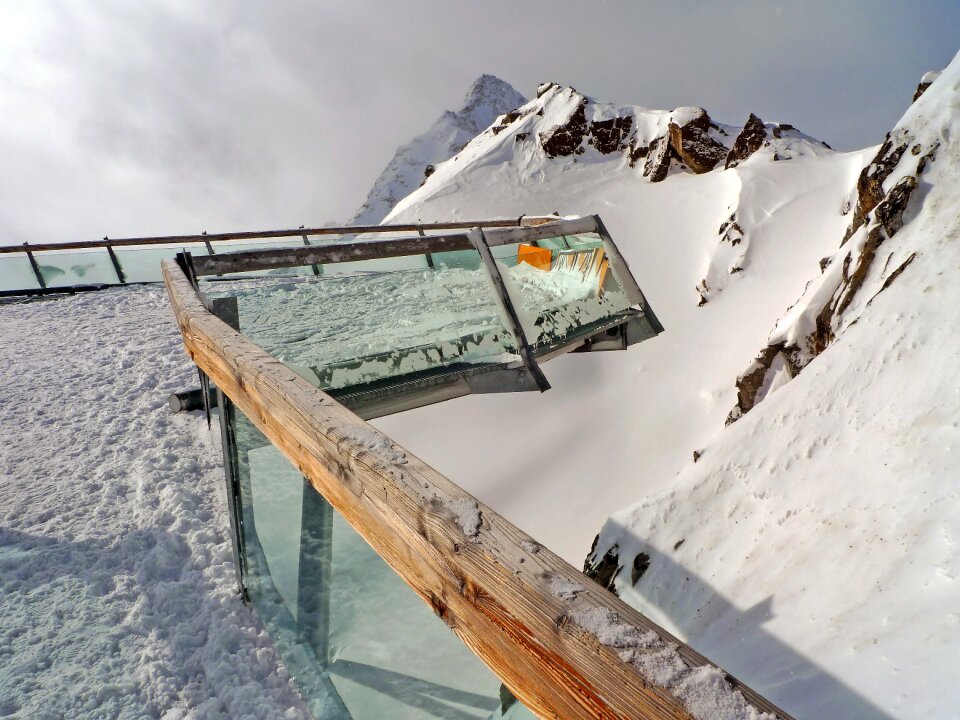 Snow winter alps