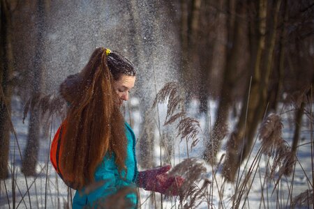 Grown up nature girl