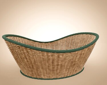 Osterkorb basket ware weave photo