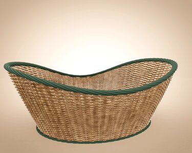 Osterkorb basket ware weave