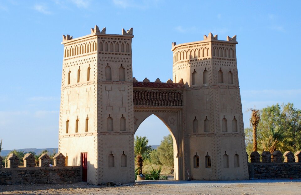 Building tower kasbah