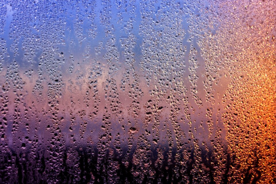 Color abstract drip