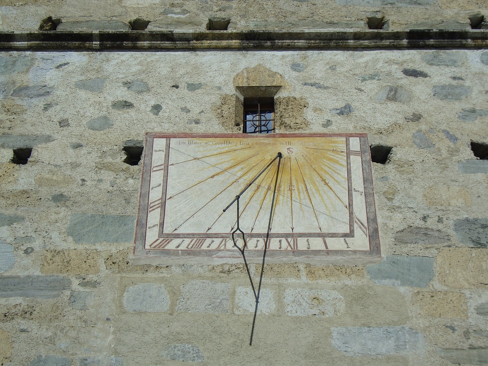 Münster monastery sun