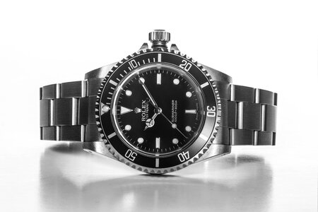 Chrome timer rolex