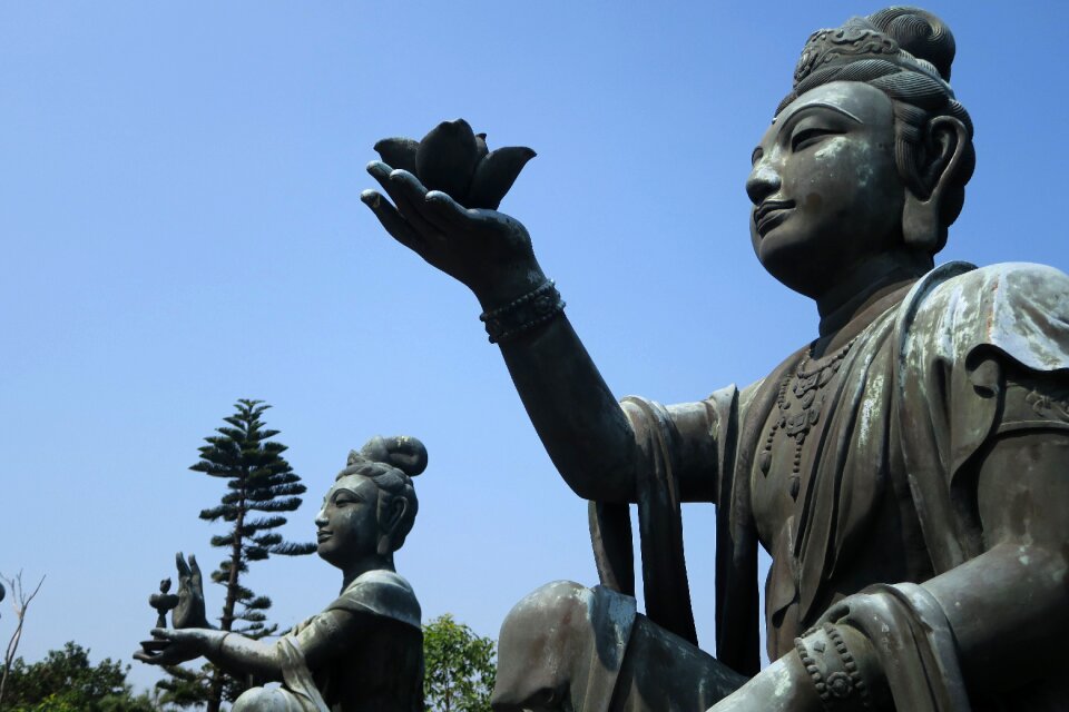 Outdoors religion monument