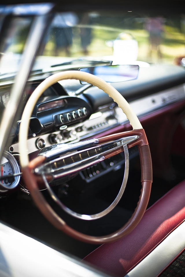 Vintage car retro automobiles